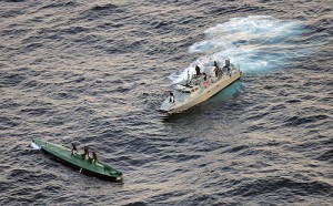 Drug runners prove navies and coast guards don't have a monopoly on maritime forces in South America.