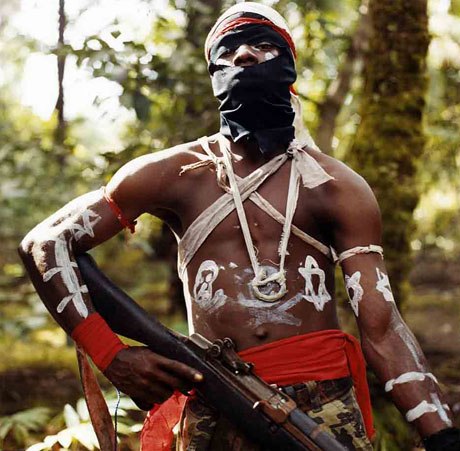 A Movement for the Emapncipation of the Niger Delta (MEND) Fighter