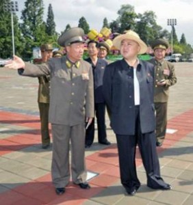 Kimg Jong-Un plots his move as the sweltering environment mocks his national sovereignty.