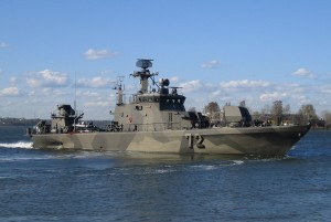 Finnish Rauma-class missile boat FNS Porvoo