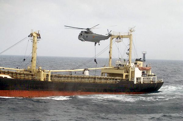 Spanish Marines Board SO SAN in 2002