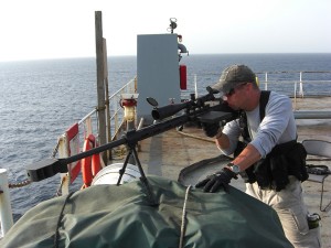 PMSCs have helped curb piracy off Somalia, but they are not allowed in the Gulf of Guinea