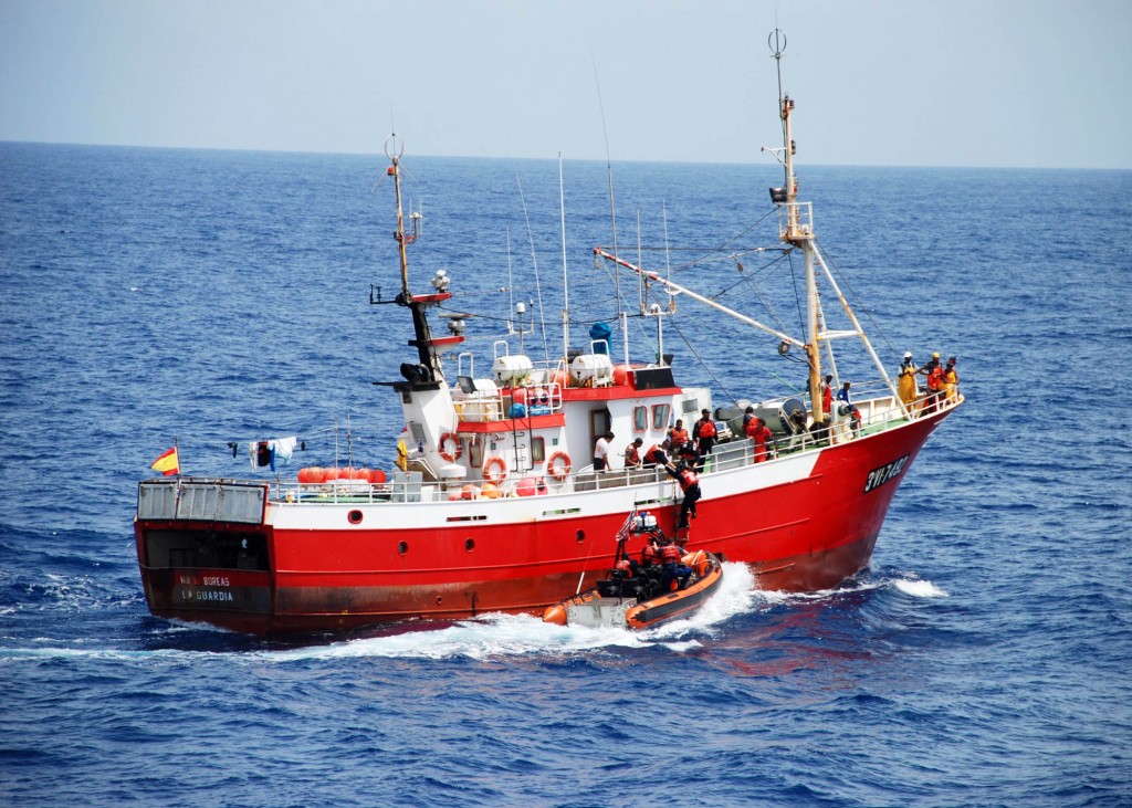 A boarding near Cape Verde