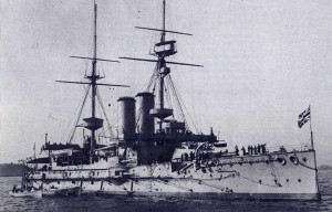 HMS_Exmouth_(1901)_in_Weymouth_Bay_ca._1906