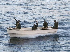 Members of the Digil Coast Guard on patrol