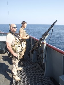 An Estonian VPD off Somalia