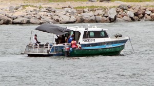 Nigerian Marine Police in Lagos Channel compressed