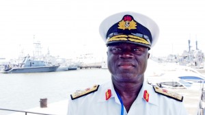 The Nigerian Navy’s Chief of Naval Staff, Vice-Admiral Jibrin, is responsible for the Navy’ enforcement plan against the use of rogue security force teams aboard merchant ships. (Photo: Alexander Drechsel/Adrian Kriesch)