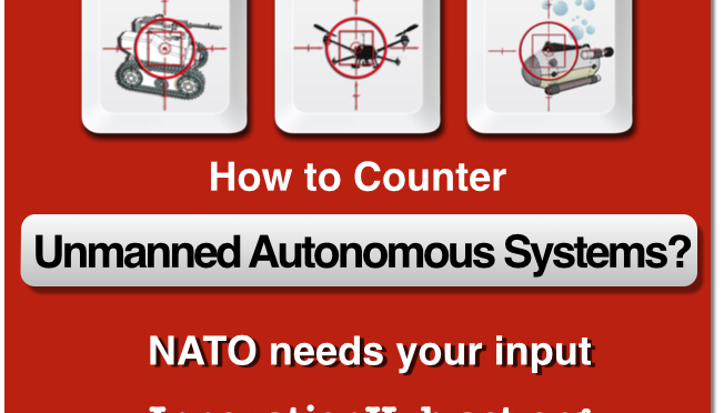 Unmanned Autonomous Systems Countermeasures NATO Workshop