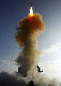 SM-3 launch during BURNT FROST