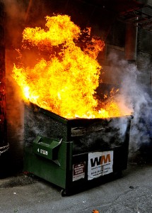The IQ development committee consists of this dumpster grease fire behind the Chili's.