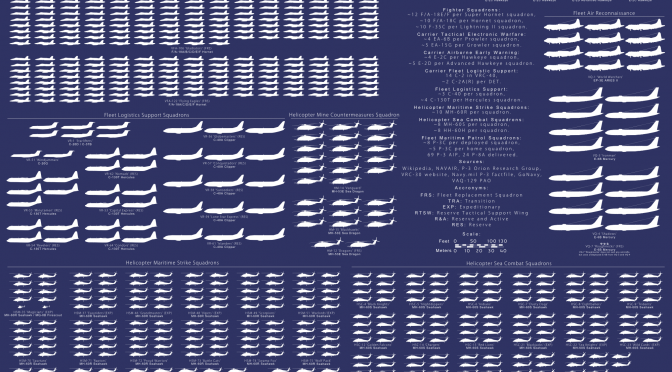 Infographic: The US Navy naval air arm