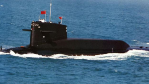 PLAN nuclear ballistic missile submarine, PLAN Photo.