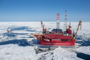 Gazprom's pioneering Arctic drilling platform Prirazlomnaya