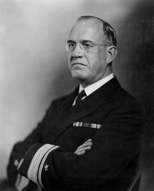 Admiral James O. Richardson. He was relieved in 1941, shortly before the attack on Pearl Harbor.