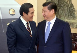 Ma Ying-jeou and Xi Jinping, Xinhua News Photo.