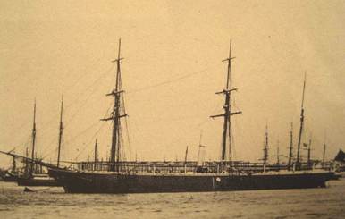 Frigate Santa Lucia, which commanded by Captain Francisco Riquelme conducted the first Spanish survey of Scarborough Shoal (Bajo de Masinloc) in 1800