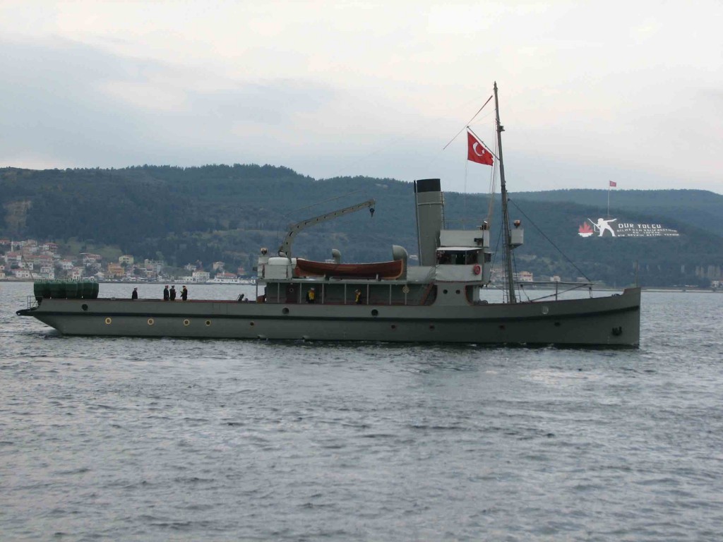 Ottoman minelayer Nusret (replica). Deploying her mines under the cover of darkness in the midst of the Allied operating area, she was responsible for the March 18 outcome, emphasizing the need for persistent MCM efforts during all phases of conflict.