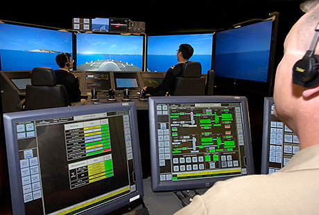 LCS simulator used to prepare crews (Lockheed Martin photo). 