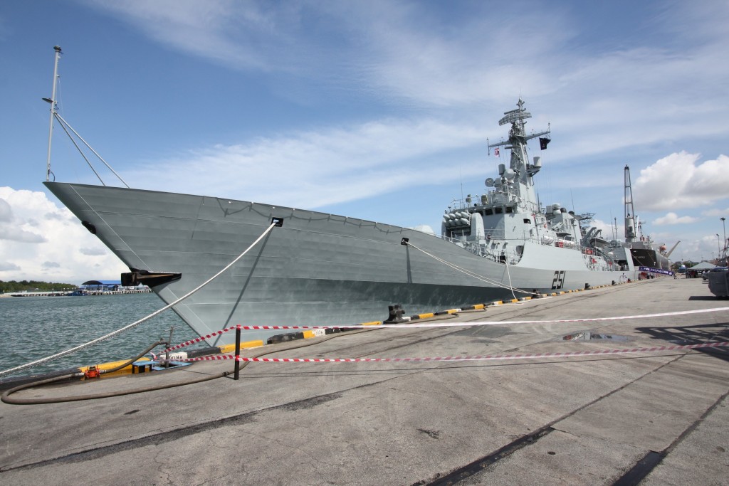 Sword class frigate of the Pakistani Navy. 