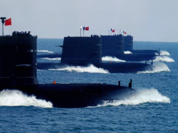 PLA Navy Song class conventional submarines.