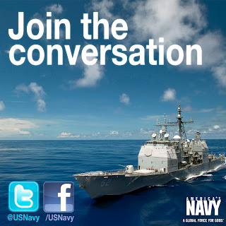 US Navy social media badge