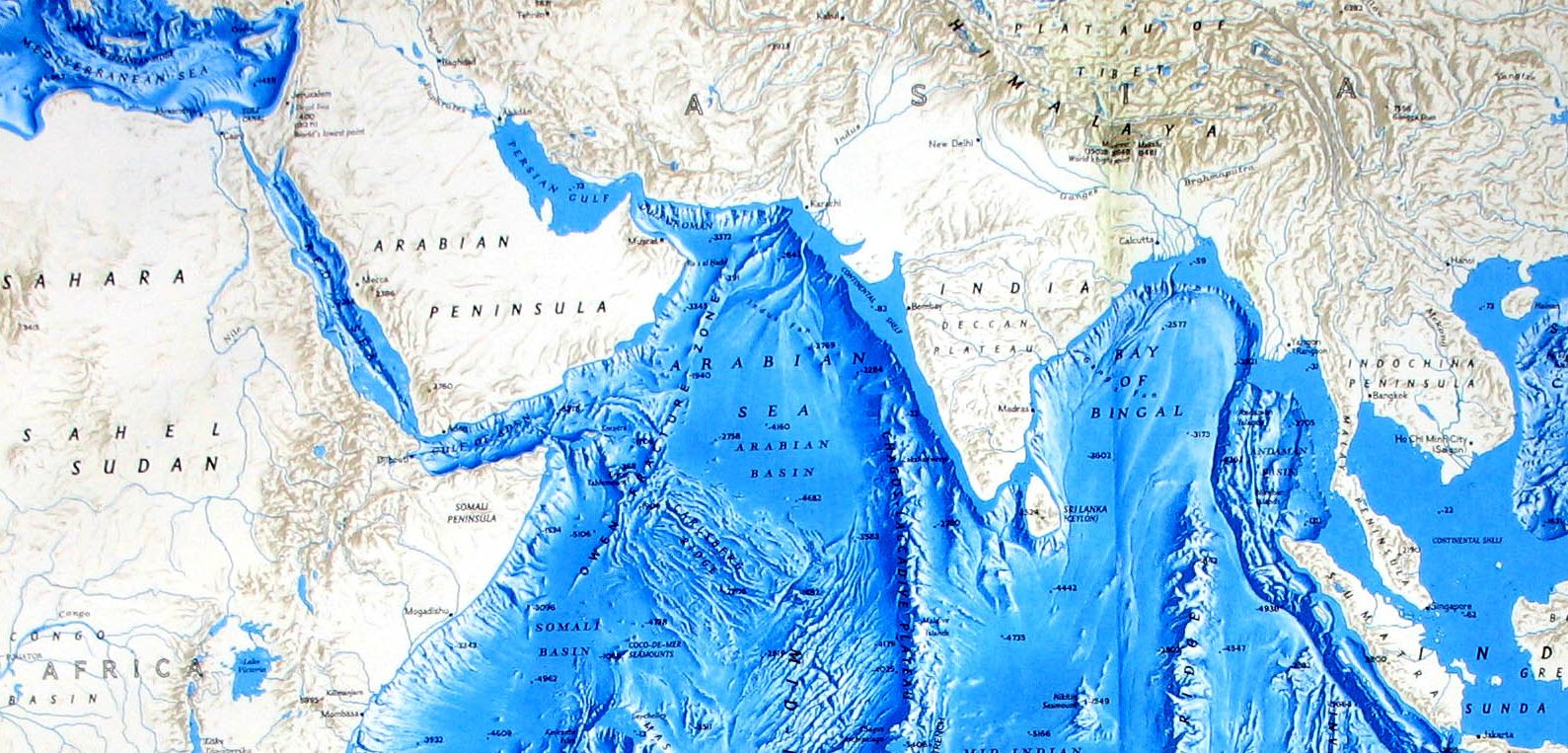 Формирование индийского океана