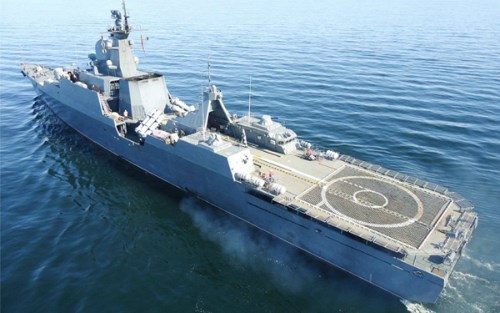 A Gepard-class frigate built by Russia's Gorky Zelenodolsk Plant. Photo credit: Gorky Zelenodolsk Plant.