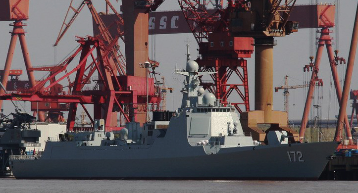 CNS_Kunming, the first of the Type 052D destroyers._(DDG-172) (Photo: 海防先锋)