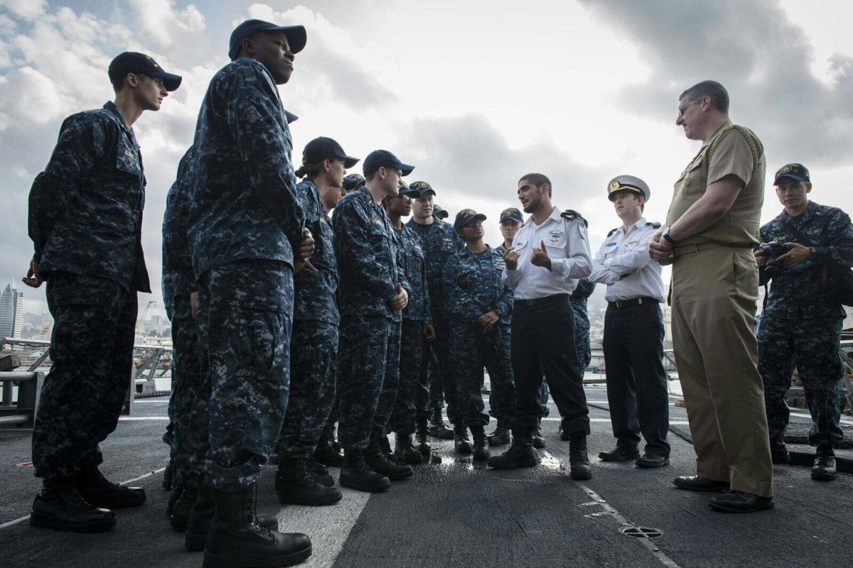 Photo of US-Israeli Naval Exercise in February 2016. Source: IDFSpokesman