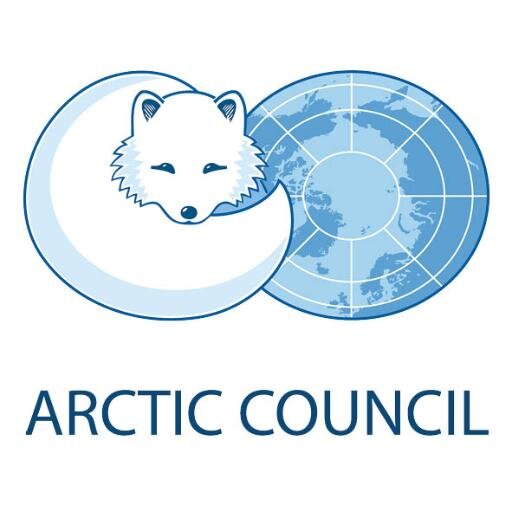 The Arctic Council logo.