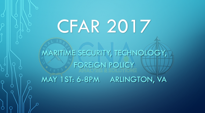 CFAR 2017: And the Speakers Are….