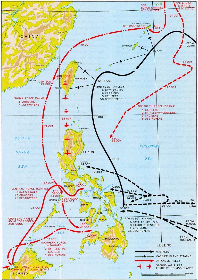 The Geometry of War at Sea: The Leyte Gulf Example | Center for ...