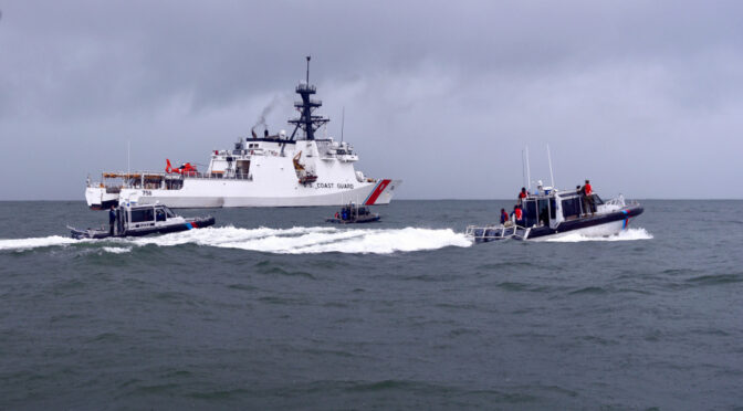 Friends from Afar: U.S. and South Korea Coast Guards Help South America Combat IUU Fishing
