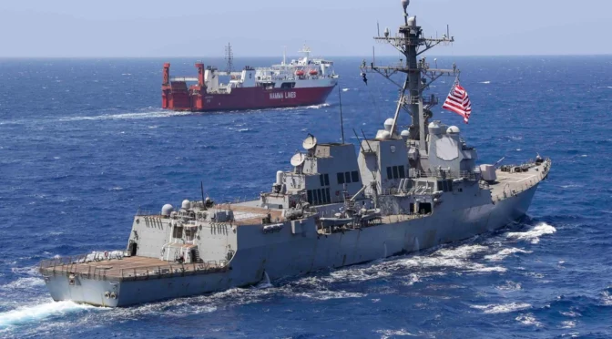 Basing U.S. Ships in Nearby Waters to Counter Threats in the Red Sea